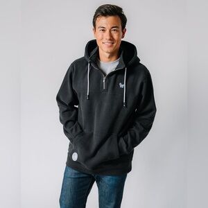 OG 1/4 Zip Hooded Sweatshirt